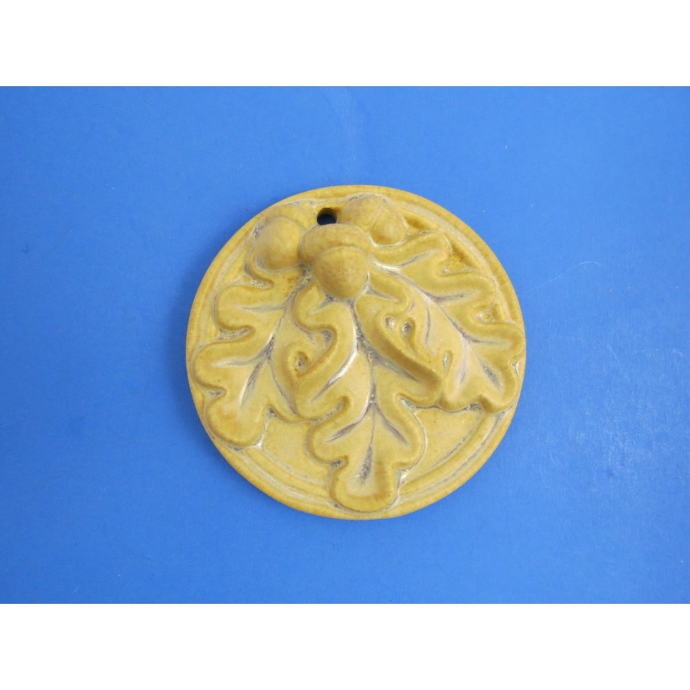 Rookwood Pottery Oak Leaves Acorn Christmas Ornament 10145 2013
